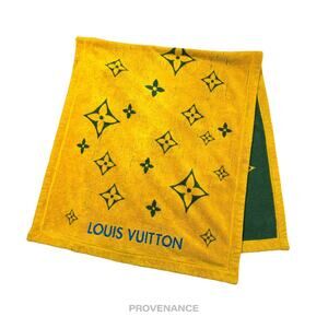 🔴 Louis Vuitton Beach Towel - BRAZIL 500 ANOS Monogram